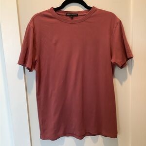 Robert Barakett Men's Short Sleeve Tee in Warm Terracotta